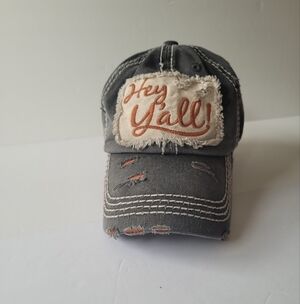 KBETHOS Vintage Gray Distressed Cap